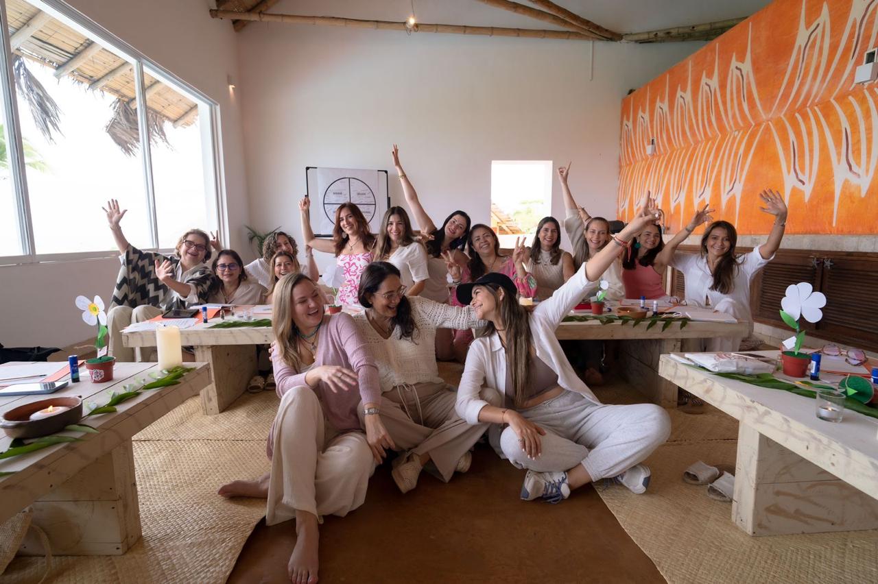Participantes del retiro Volver al femenino